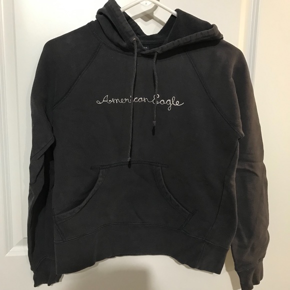 American Eagle Navy Blue Sweatshirt - Picture 1 of 3